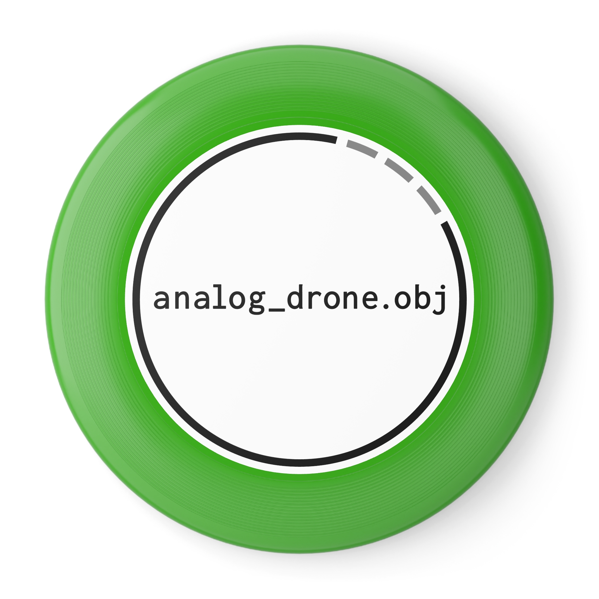 analog_drone.obj | retro tech flying disc - Image 13