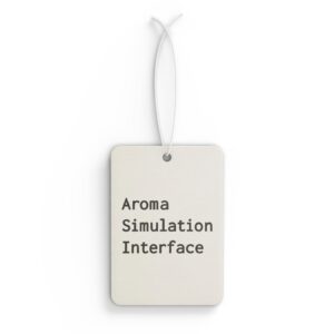 aroma simulation interface | car air freshener