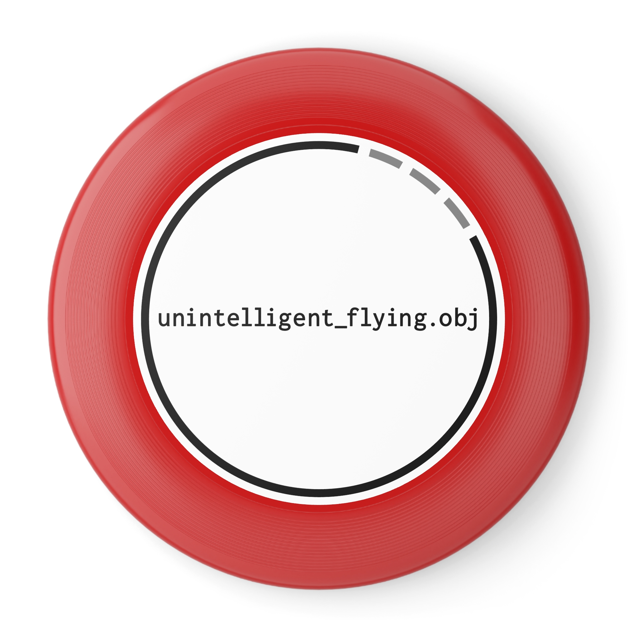 unintelligent_flying.obj | retro tech flying disc - Image 7