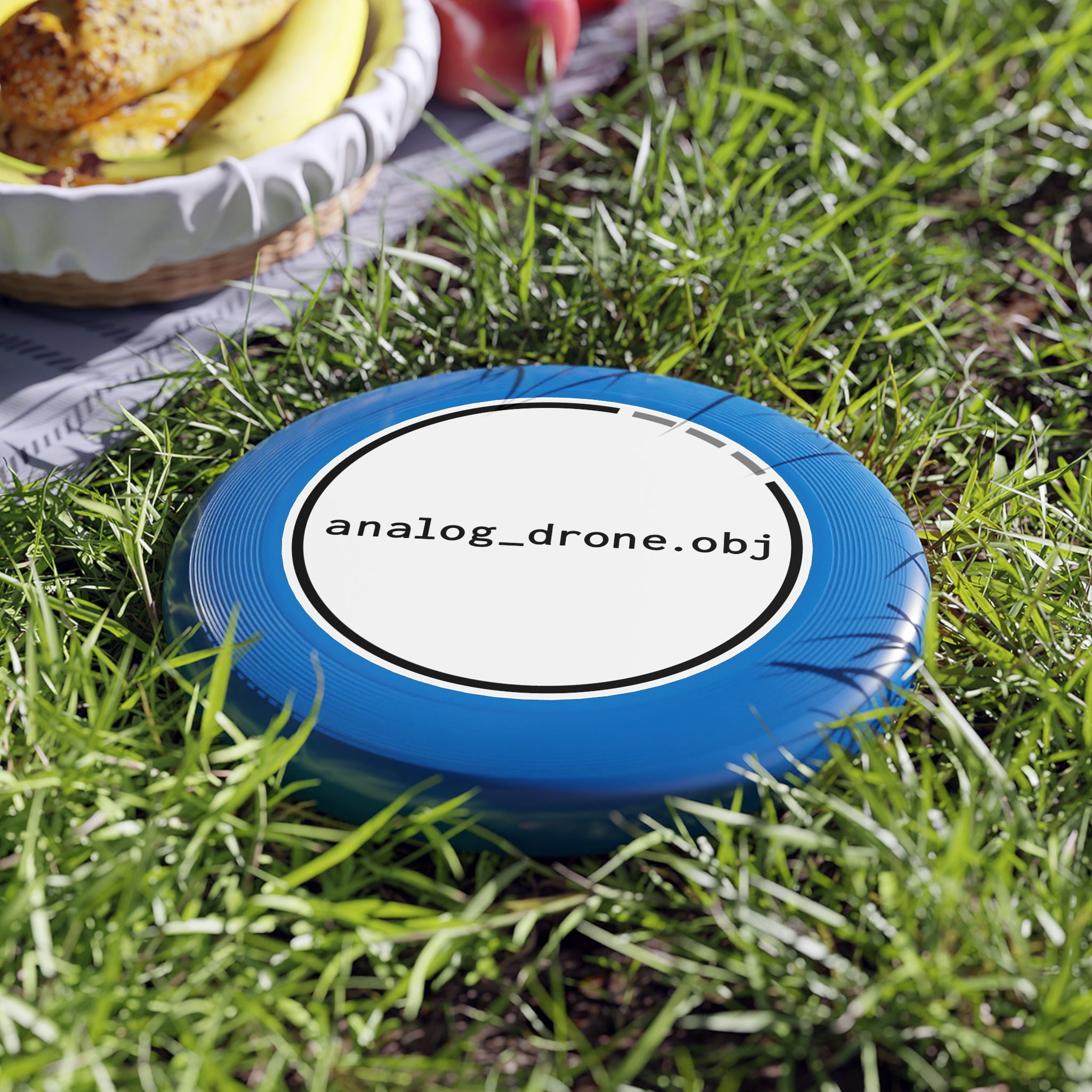 analog_drone.obj | retro tech flying disc - Image 6