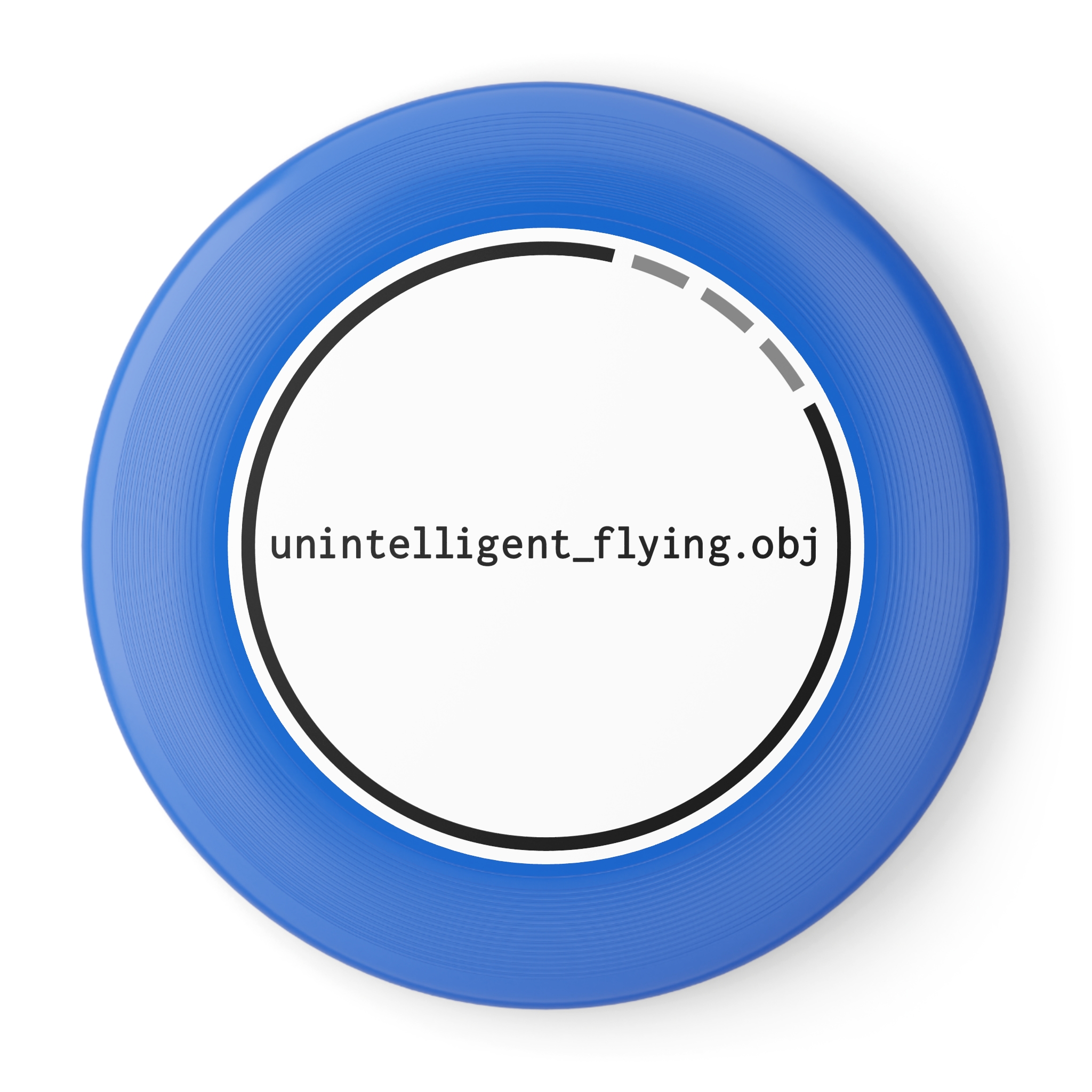 unintelligent_flying.obj | retro tech flying disc - Image 4