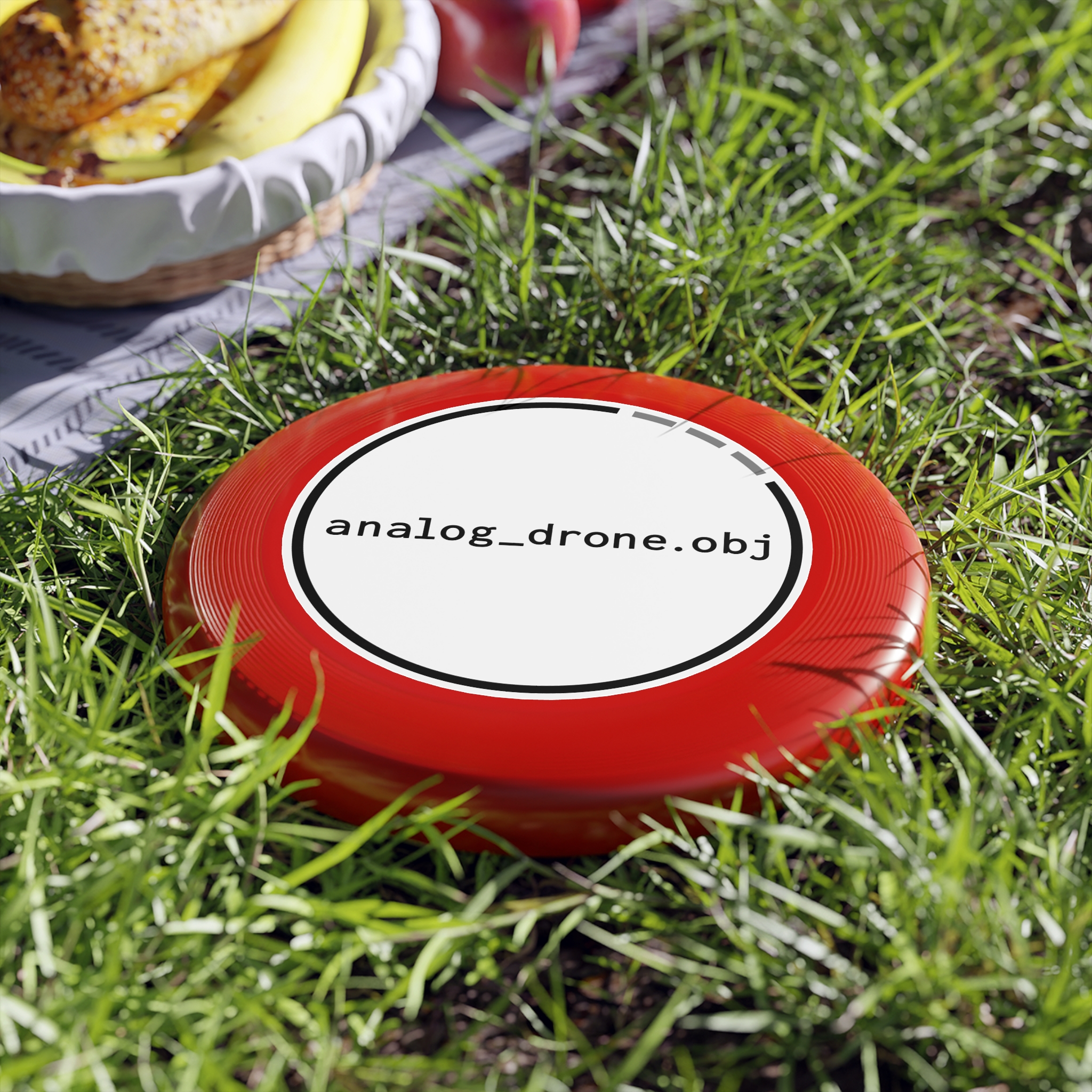 analog_drone.obj | retro tech flying disc - Image 9