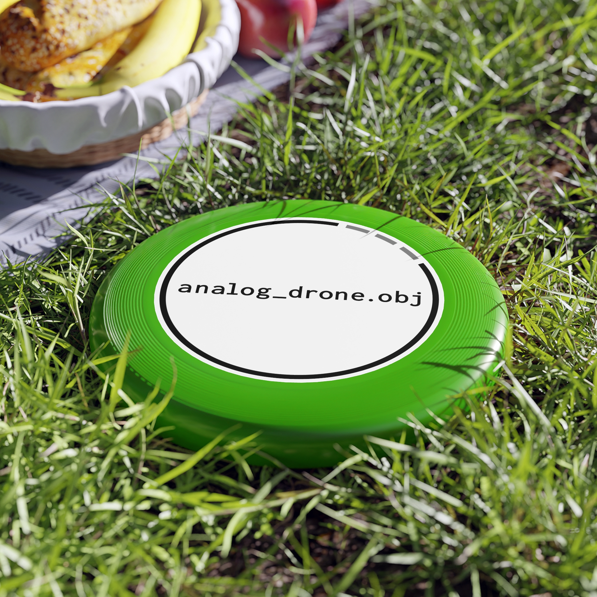 analog_drone.obj | retro tech flying disc - Image 15